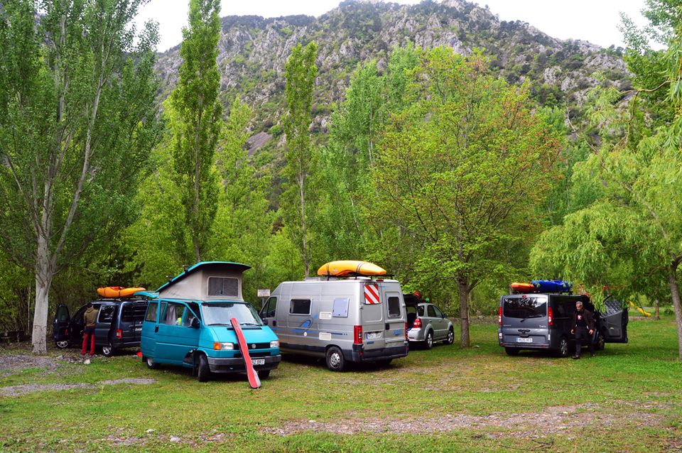 kayak camp, cursos de kayak River Guru